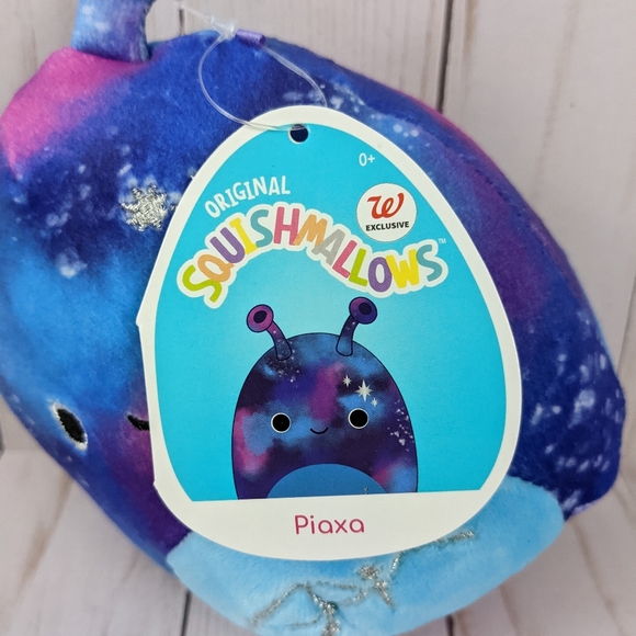 Kellytoy Squishmallows Piaxa the Alien Space Squad Purple Pink Blue New 5" - Picture 3 of 5